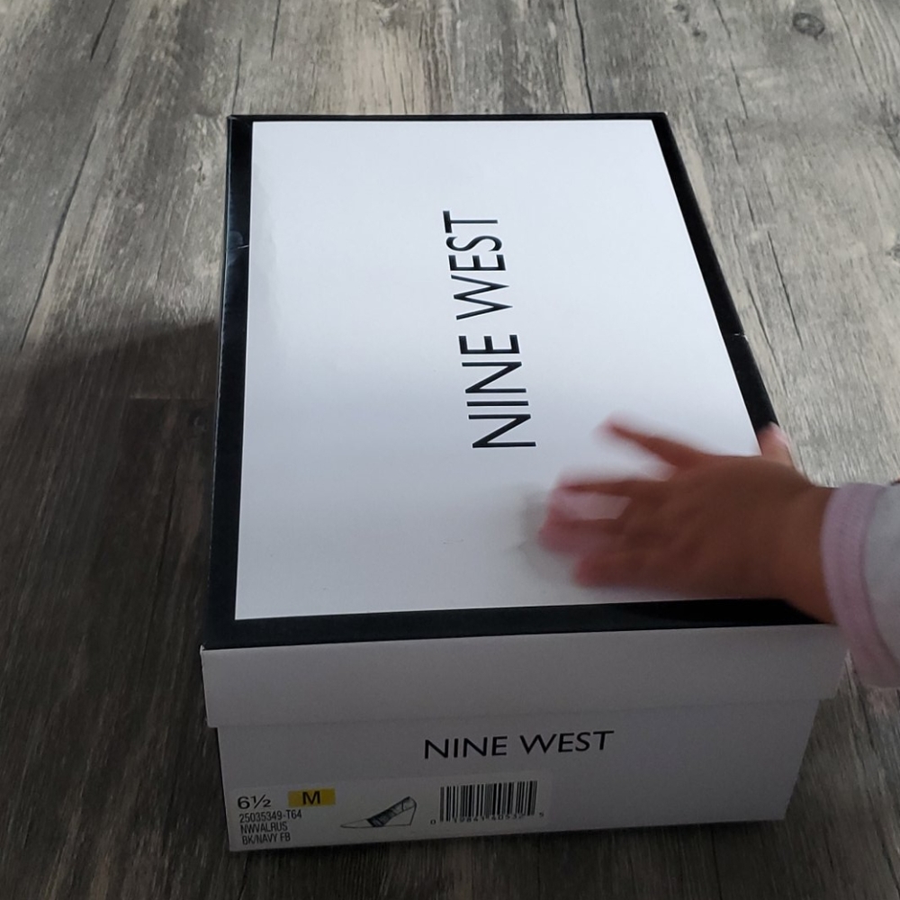 Brand new, never worn wedge NineWest shoes